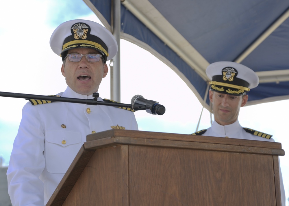 CTF-65 Change of Command