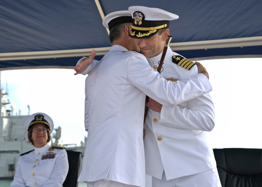 CTF-65 Change of Command