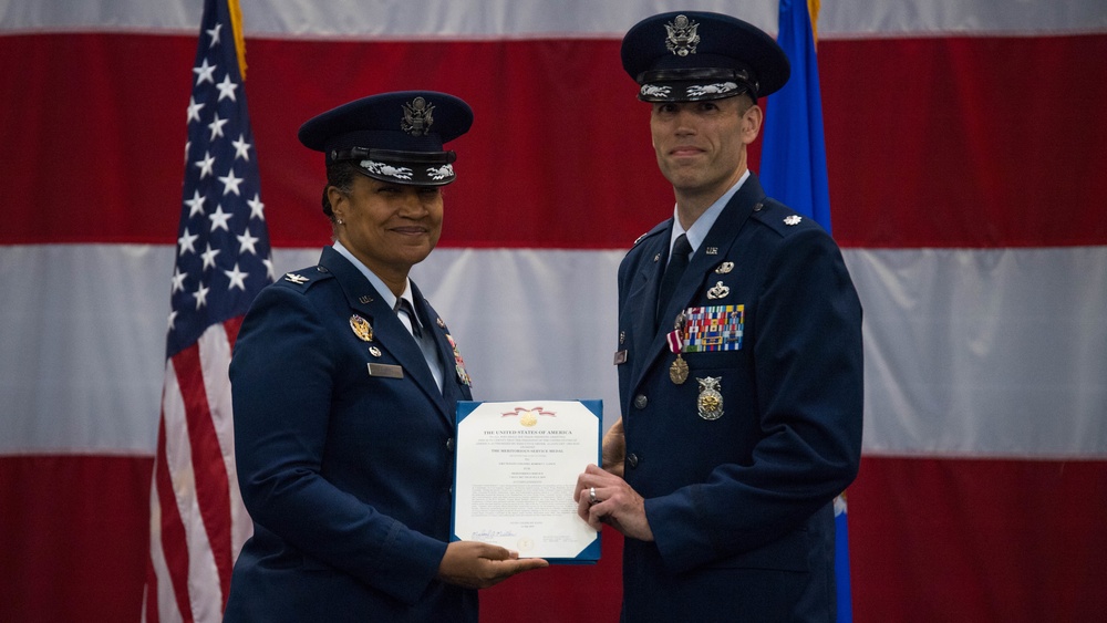 2nd Civil Engineer Squadron Change of Command