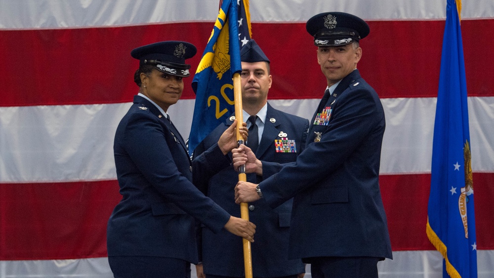 2nd Civil Engineer Squadron Change of Command