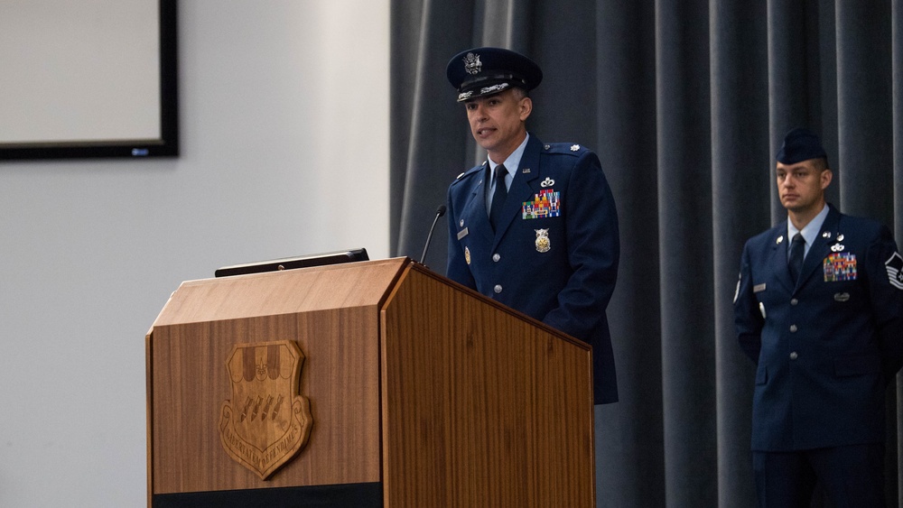 2nd Civil Engineer Squadron Change of Command