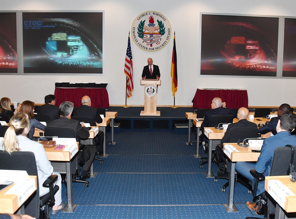 DOD Official Advises Security Professionals on CTOC Strategy
