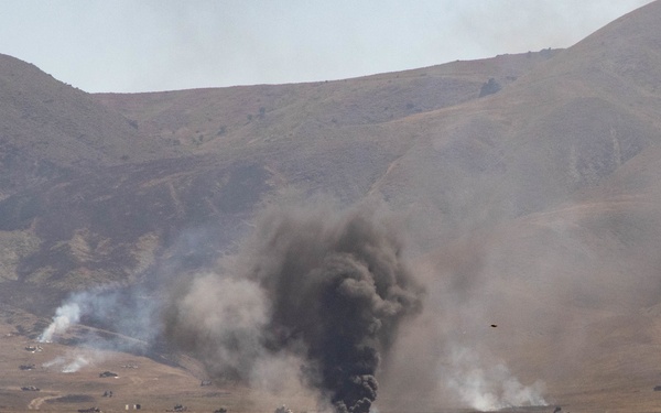 Agile Spirit 19 - Closing ceremony live-fire