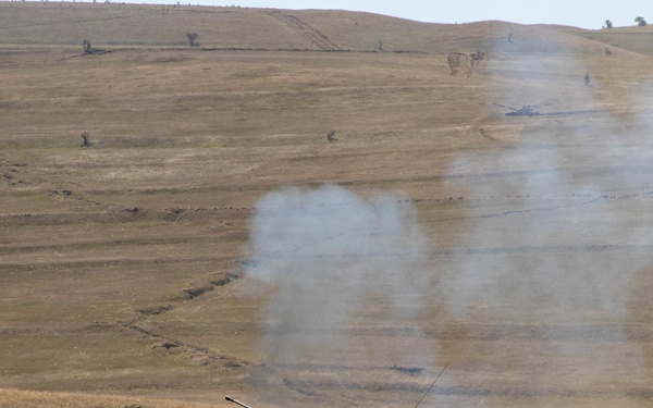 Agile Spirit 19 - Closing ceremony live-fire