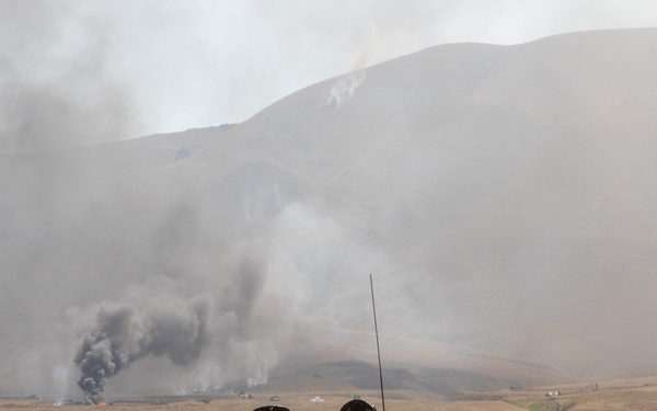 Agile Spirit 19 - Closing ceremony live-fire