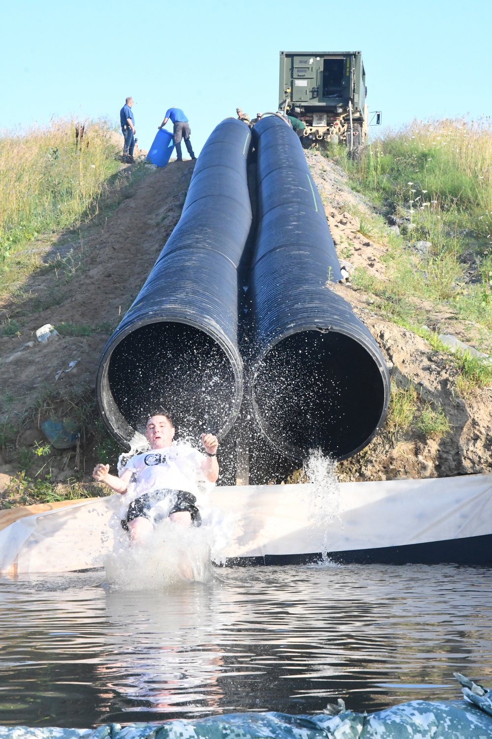 Fort Drum community members get down and dirty at annual Mountain Mudder