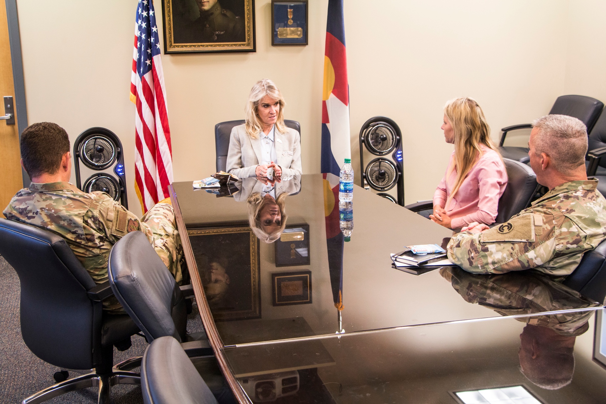 DVIDS - Images - Ambassador Lynda Blanchard visits the CONG [Image 8 of 11]