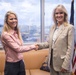 Ambassador Lynda Blanchard visits the CONG