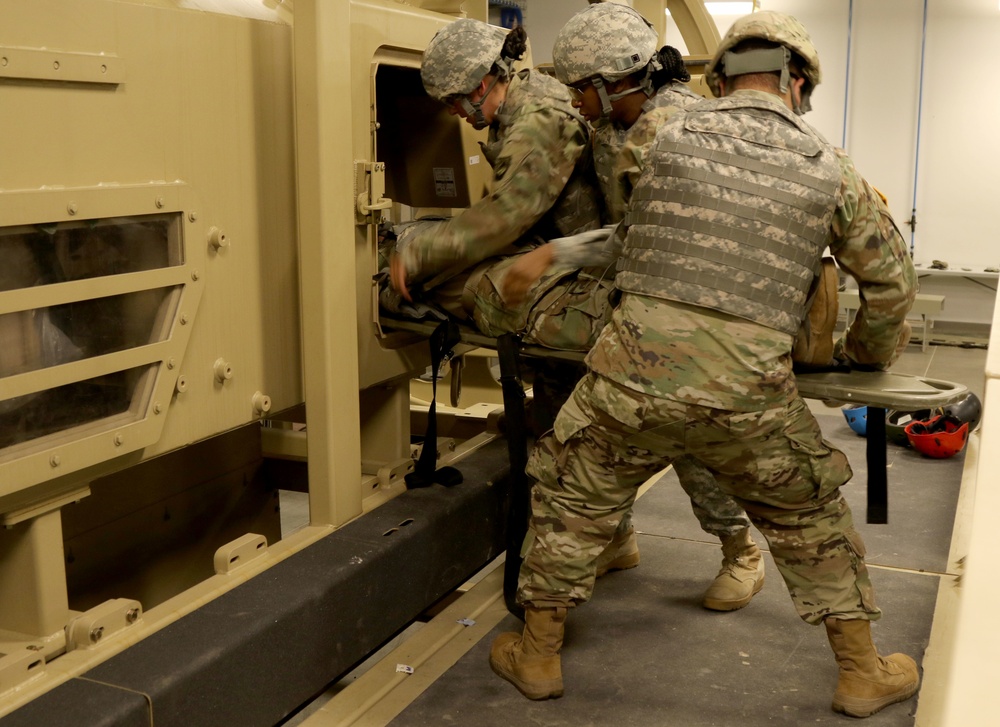 108th ASMC conducts MRAP egress training