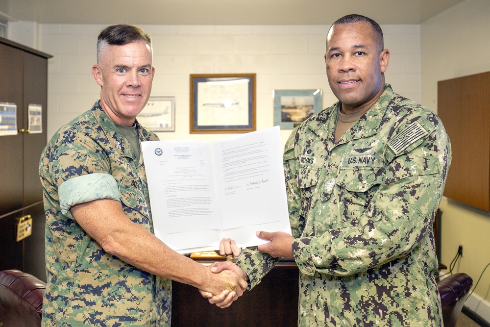 NETPDC and MARFORCOM ALD Sign MOA