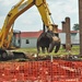 Building demolition at Fort McCoy
