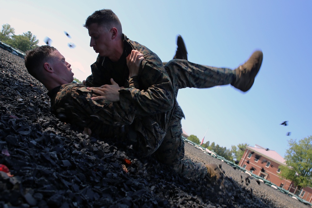 Marine Security Guards compete in Squad Competition