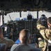 Connecticut Air National Guard C-130 evening flight