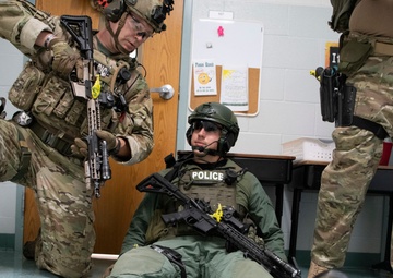 Security Forces sharpen active shooter response skills