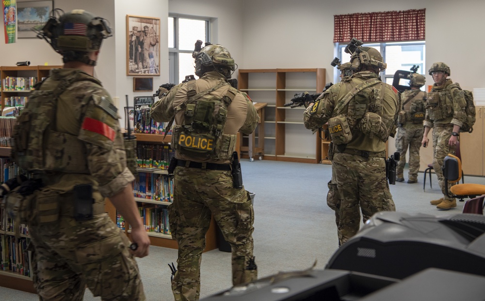 Security Forces sharpen active shooter response skills