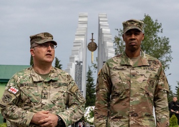 Memorial of Heroes at Vaziani Training Area