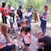 Kids learn from animals: Library doubles as ‘zoo’