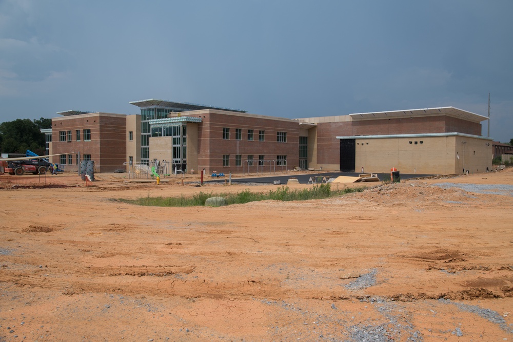 On going construction on School building Maxwell AFB