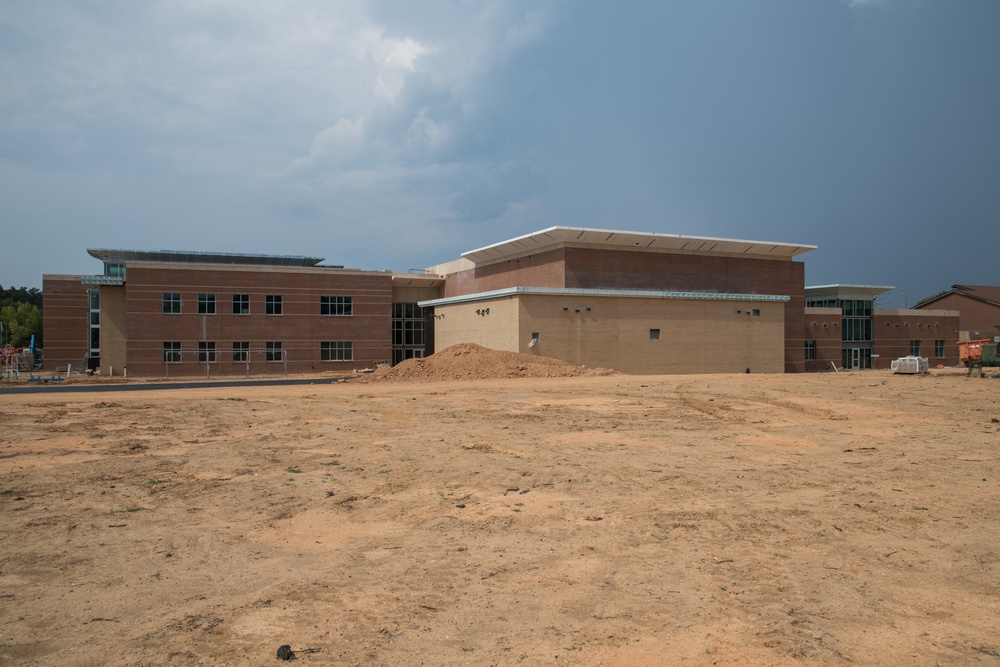 On going construction on School building Maxwell AFB