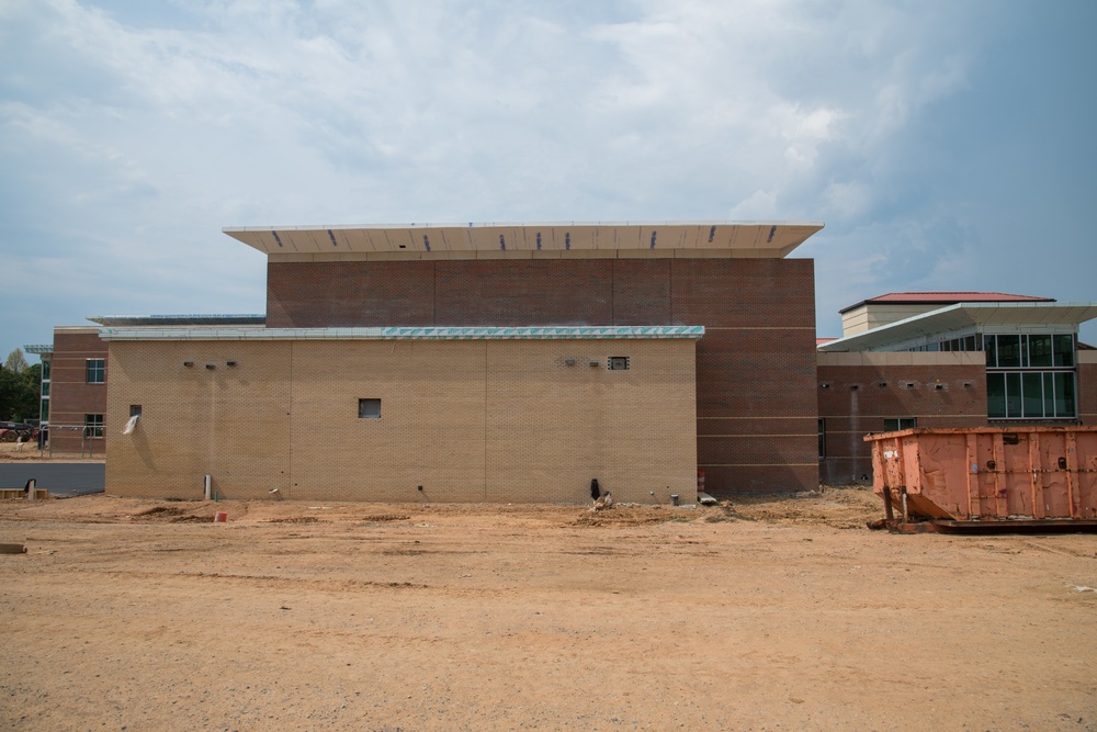 On going construction on School building Maxwell AFB