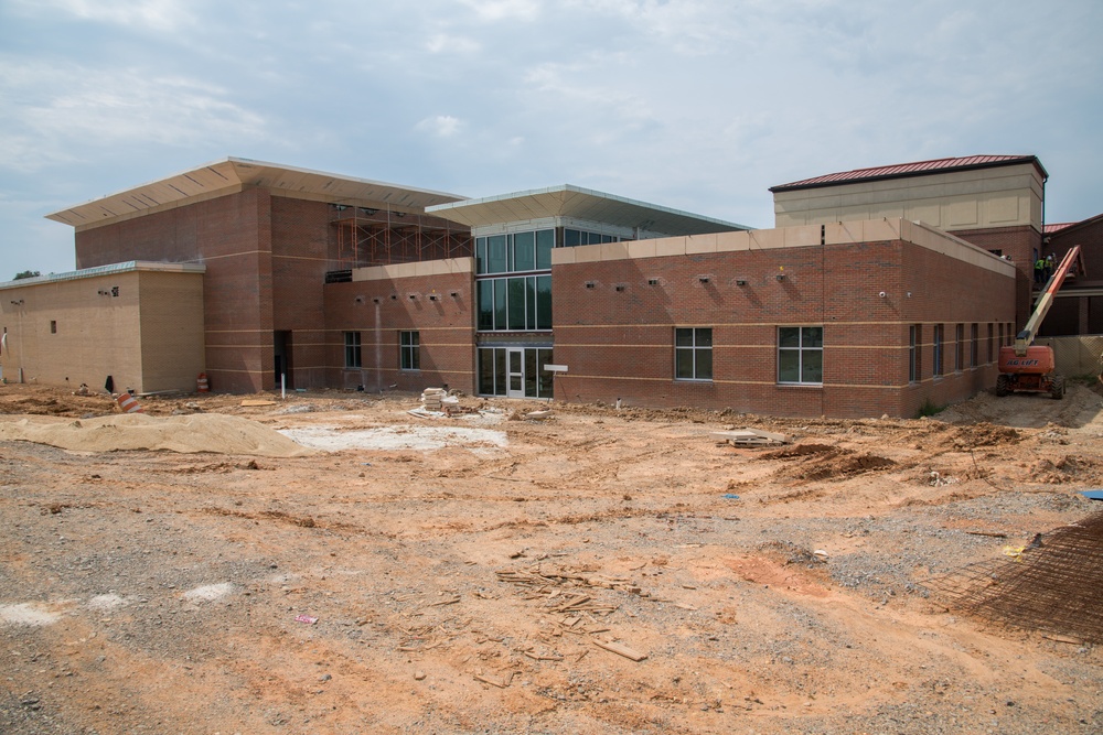 On going construction on School building Maxwell AFB