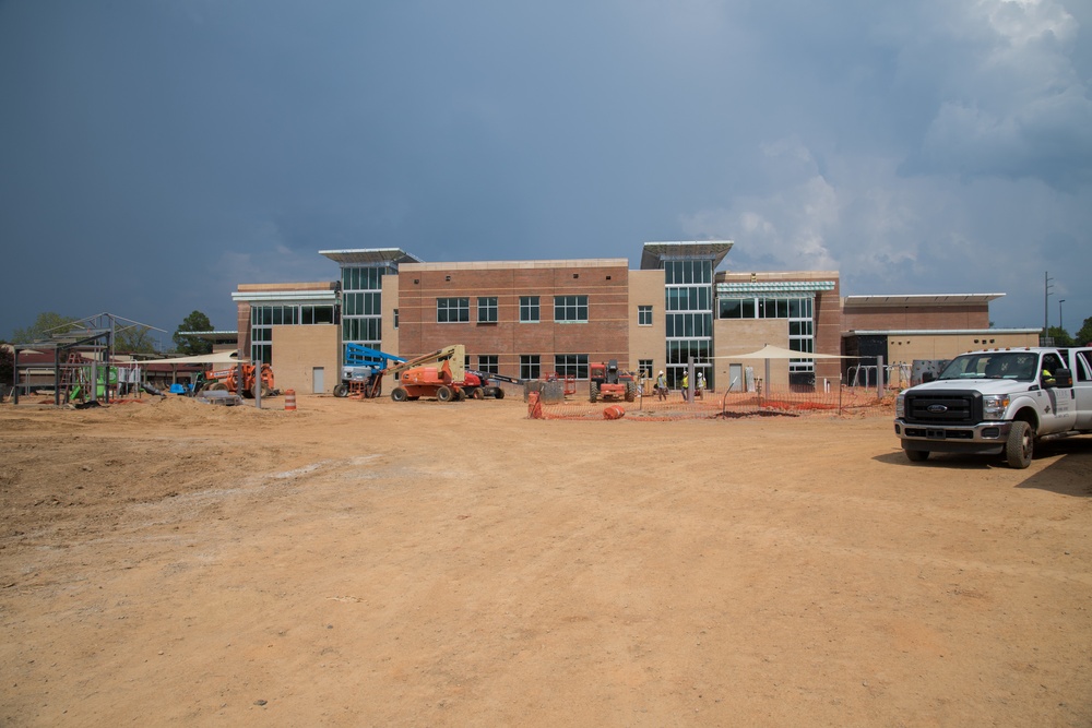 On going construction on School building Maxwell AFB