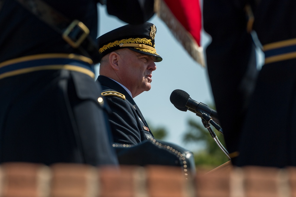 Change of Responsibility in honor of the Chief of Staff of the U.S. Army Gen. Mark A. Milley and Sgt. Maj. of the U.S. Army Daniel A. Dailey
