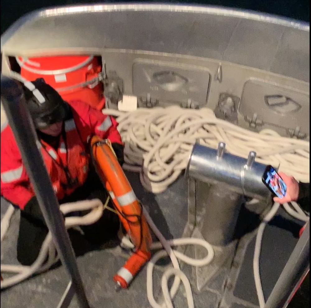 Coast Guard Station Bodega Bay and Marin County Fire Department conduct interagency rescue