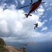 Coast Guard Air Station Barbers Point conducts vertical surface rescue training