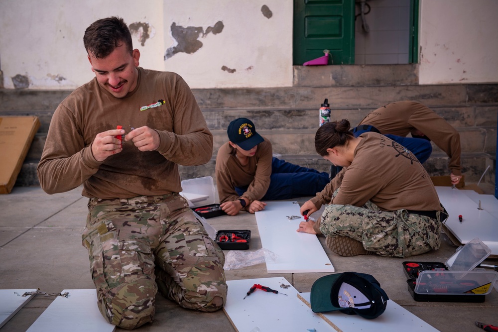 Sailors Conduct Community Relations