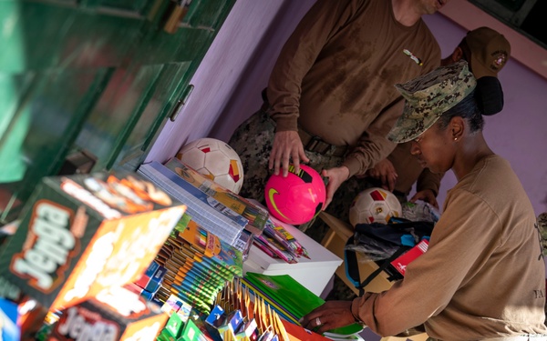 Sailors Conduct Community Relations