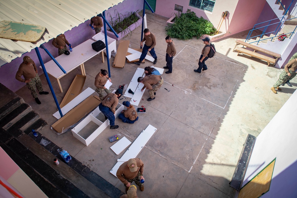 Sailors Conduct Community Relations