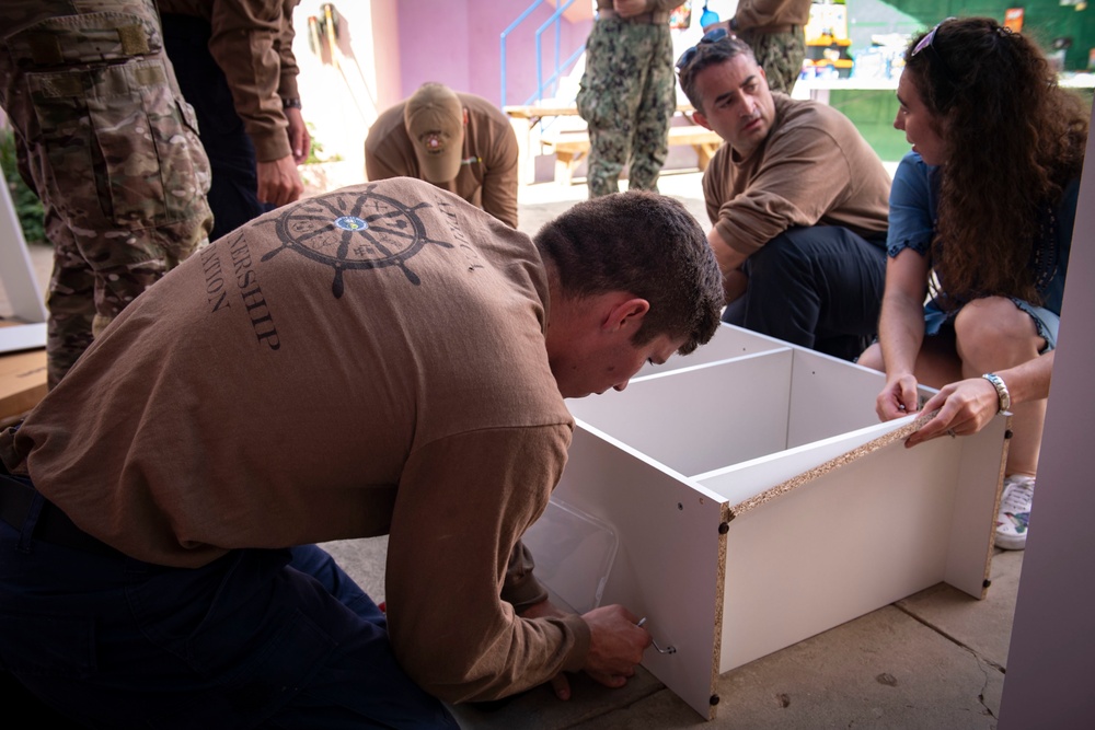 Sailors Conduct Community Relations