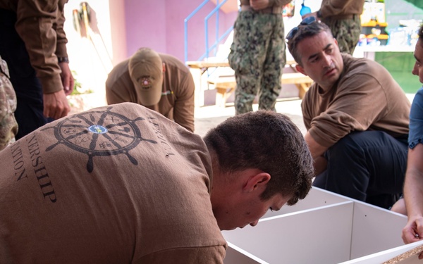 Sailors Conduct Community Relations