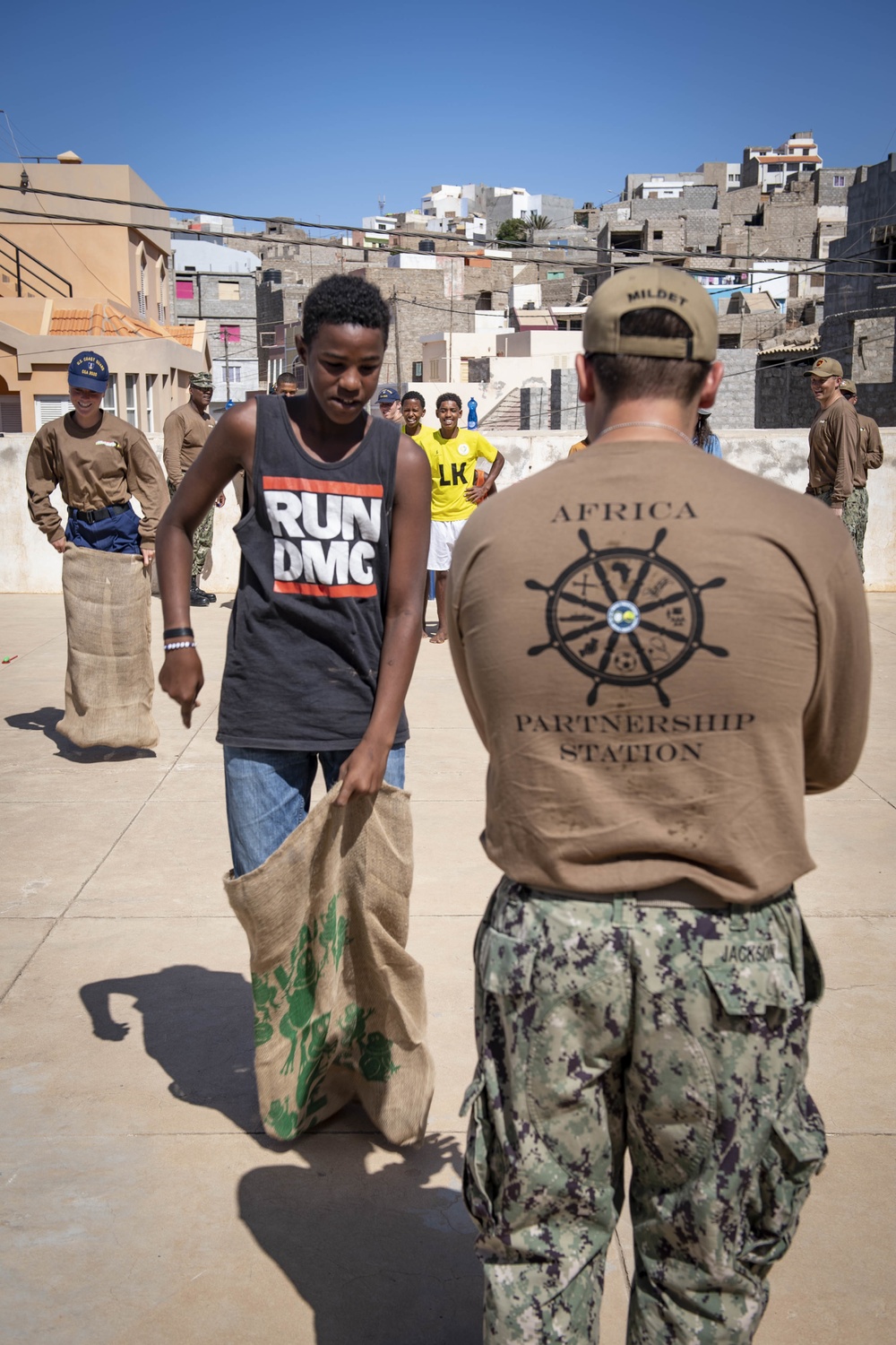 Sailors Conduct Community Relations