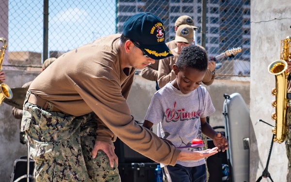 Sailors Conduct Community Relations