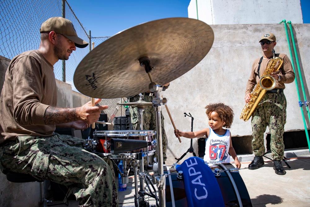 Sailors Conduct Community Relations