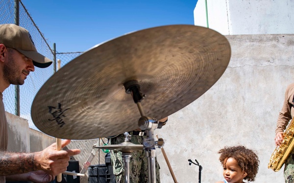 Sailors Conduct Community Relations