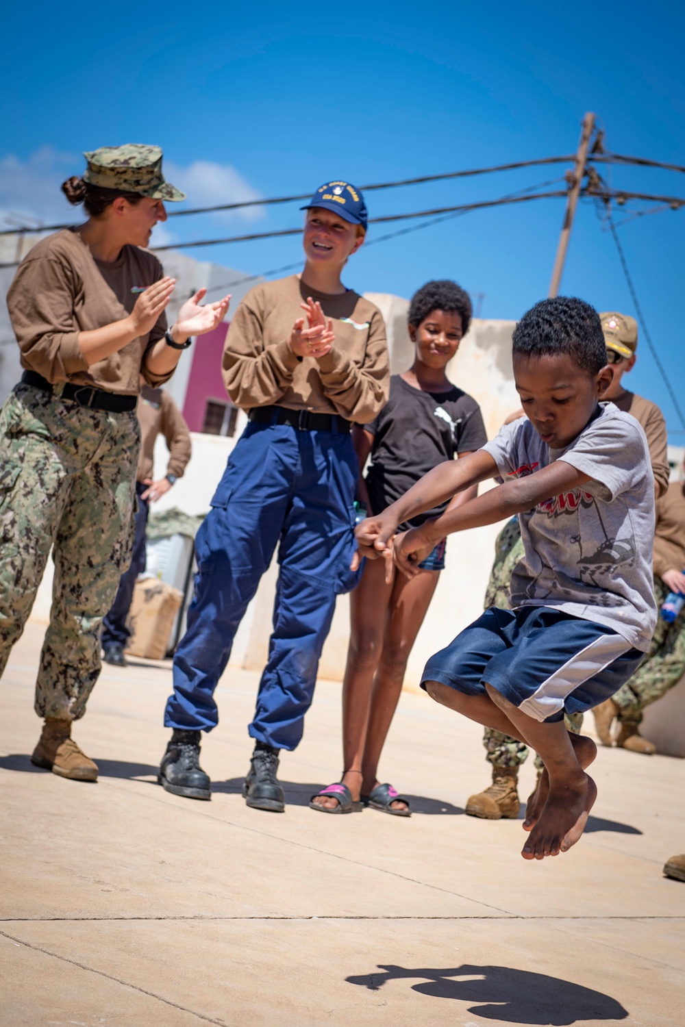 Sailors Conduct Community Relations