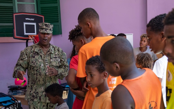 Sailors Conduct Community Relations
