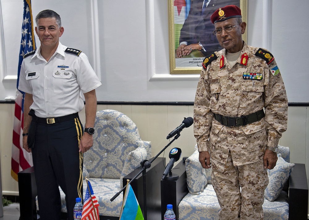 New AFRICOM Commander visits Djibouti