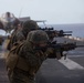31st MEU Marines conduct live-fire training aboard USS Wasp