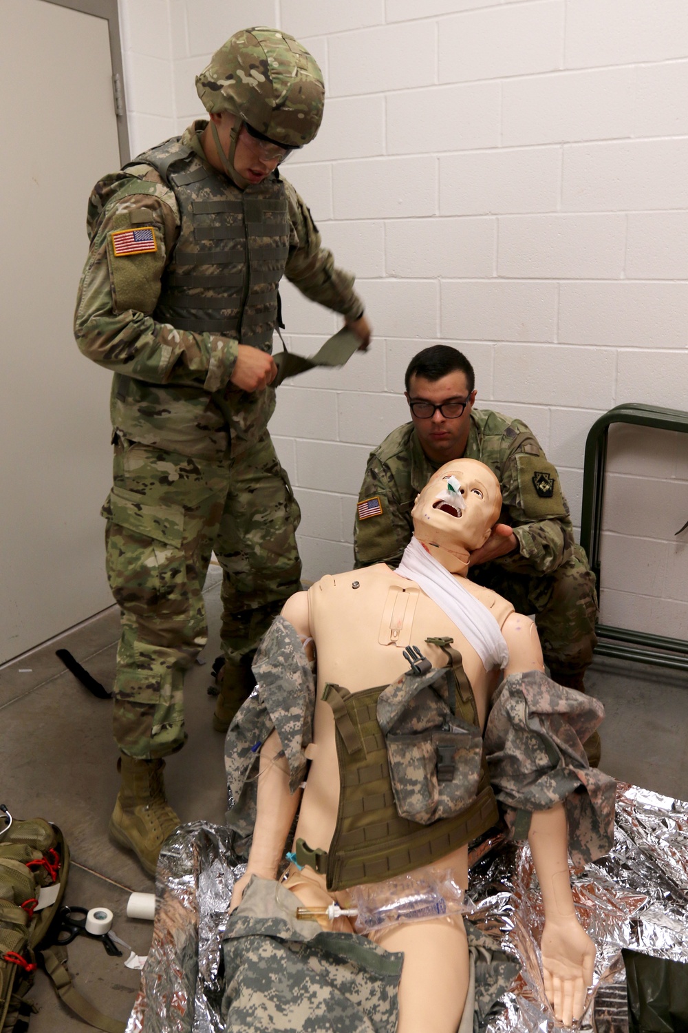 108th ASMC medics receive EMT recertification