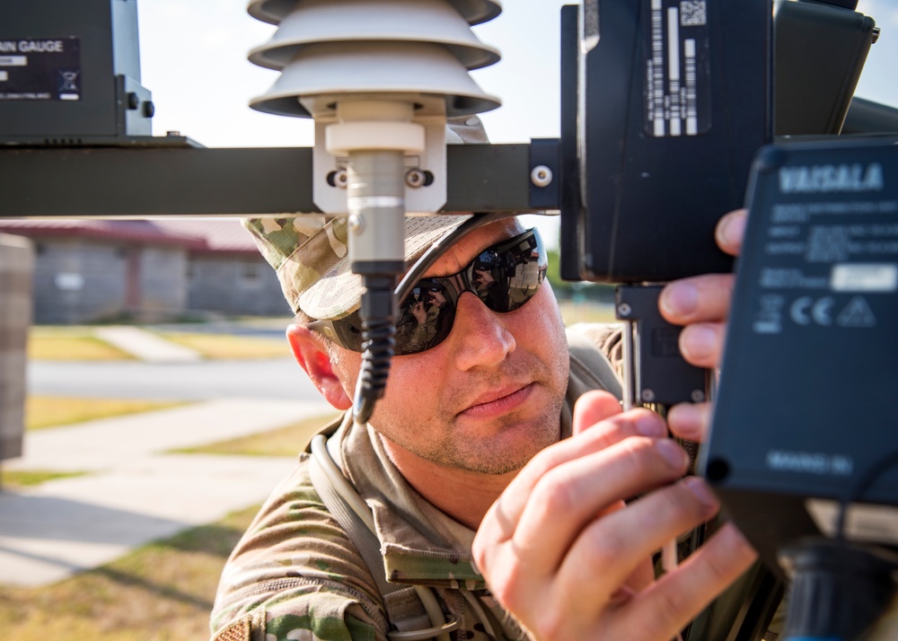 Weather Airmen train for JTF storm