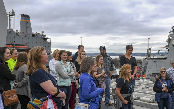 Pacific Northwest Teachers Tour USS Kidd