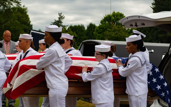Repatriation Ceremony for Brothers Fallen in Pearl Harbor Attack