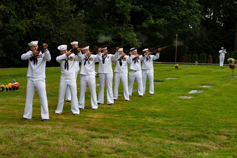 Repatriation Ceremony for Brothers Fallen in Pearl Harbor Attack