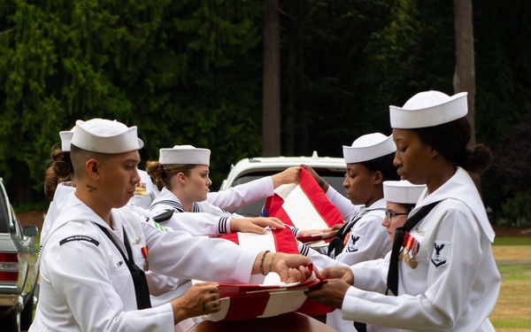 Repatriation Ceremony for Brothers Fallen in Pearl Harbor Attack