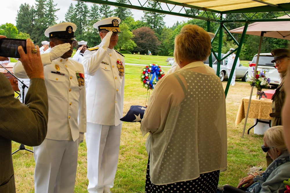 Repatriation Ceremony for Brothers Fallen in Pearl Harbor Attack