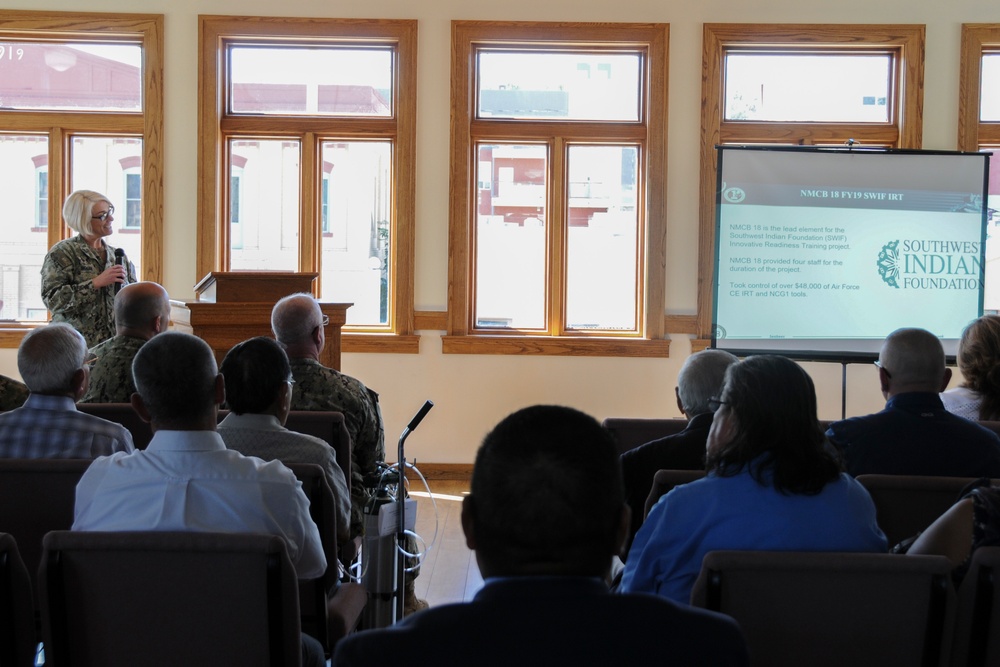 Seabees Participate in Southwest Indian Foundation Project